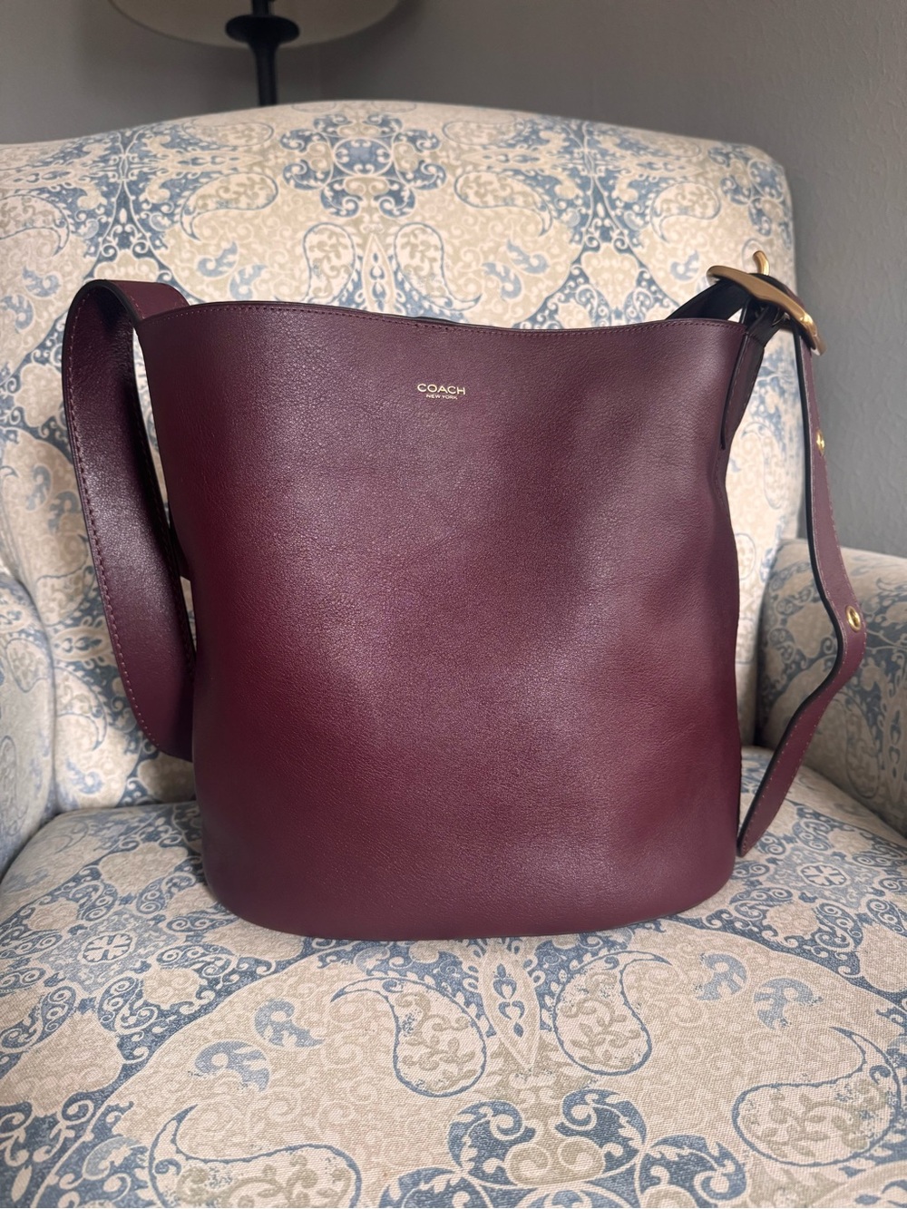 Coach bleecker bucket bag